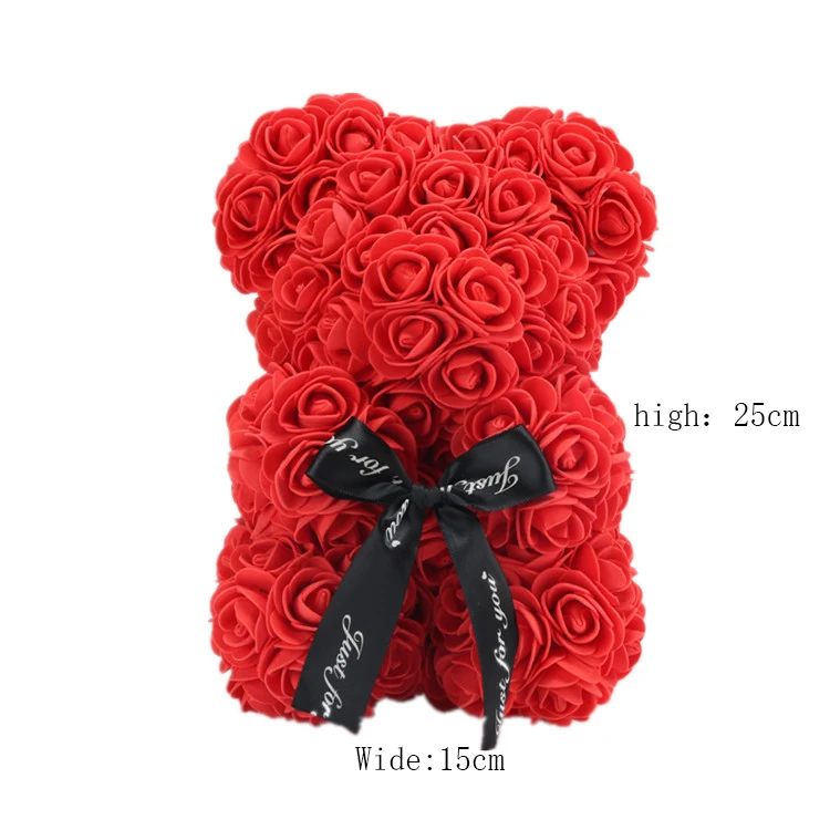 foam rose bear wholesale