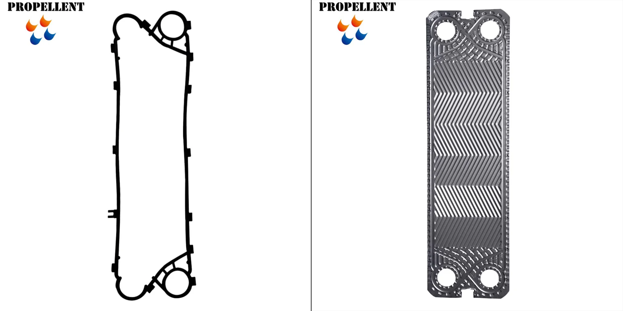 Nbr Epdm Gasket For Plate Heat Exchanger Water Acid Chemical Food Oil