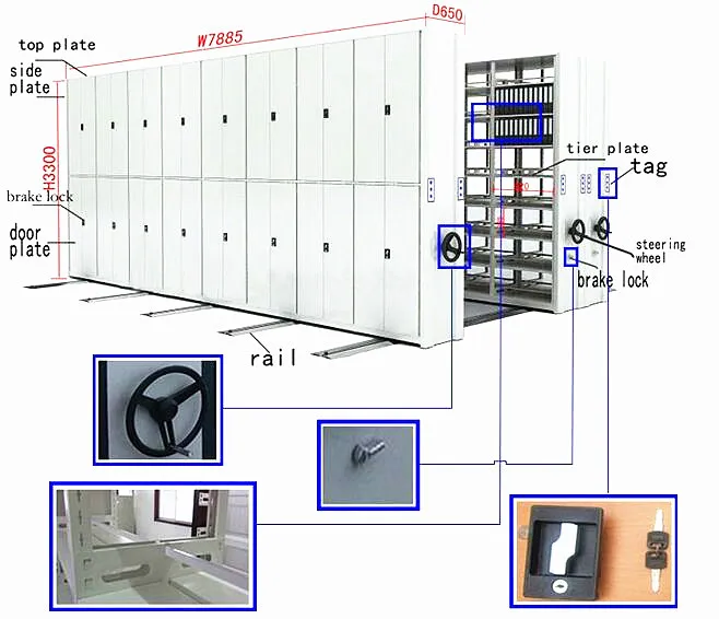 Office File Rack Storage Mechanical Compactor Buy Godrej Furniture Compactor,Mobile Compactor