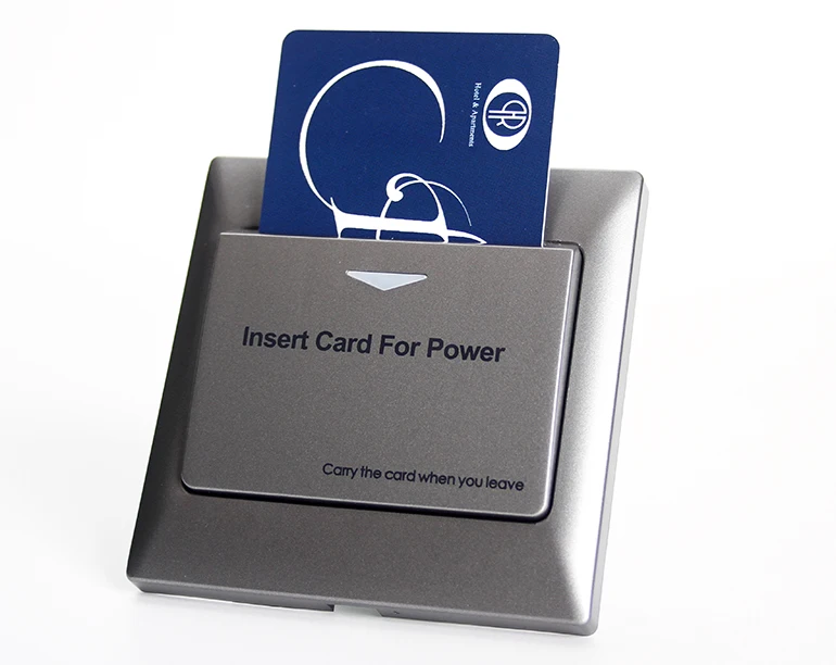 Hotel Key Card Panel Door Lock Switch - Energy Saving Design for ...