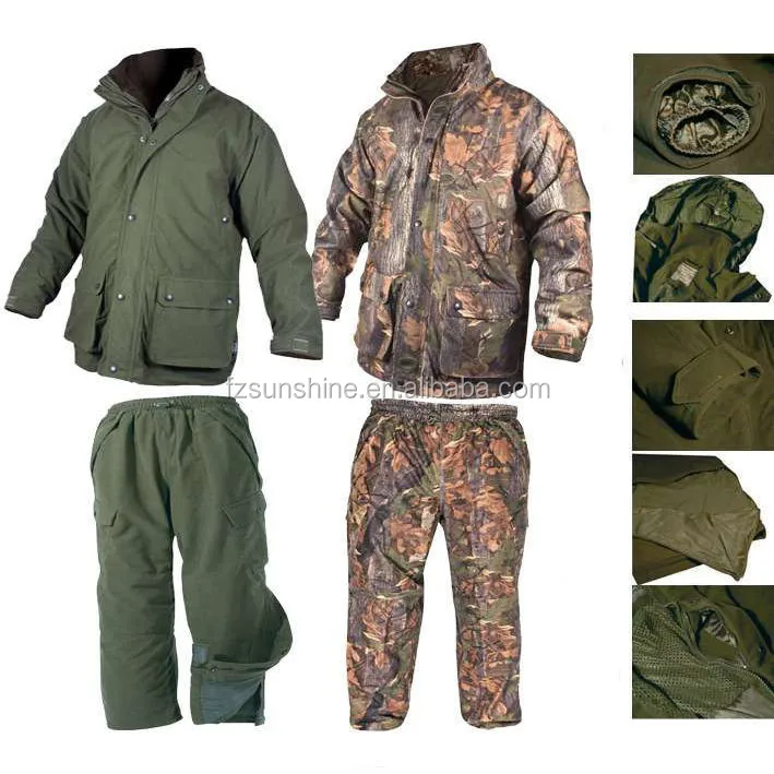Green Waterproof Extreme Winter Hunting Clothes For Men Buy Winter Hunting Clothes,Extreme