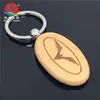 High Quality Clock Wooden Craft Keyring Wholesale