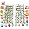 2018 hot sale food grade stainless steel cake decorating tips set for cake decoration