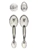 Anti-theft zinc alloy door handle large handle with deadbolt lock combination door lock8051ET-SN