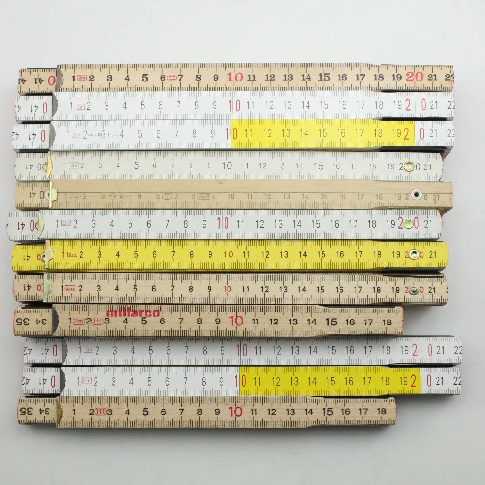 2 Meters Wood Folding Rule With Extension Buy Wood Folding Rule With Extension Product on