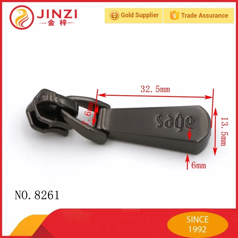 2017 Nuevo Diseño De Metal De Color Bronce Cremallera Extractor Para