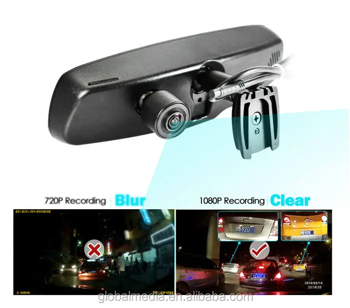 multi mirror car recorder 1080p