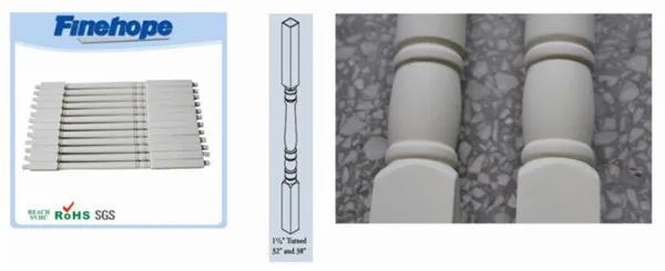 China professional OEM concrete baluster moulding,newel posts and balusters
