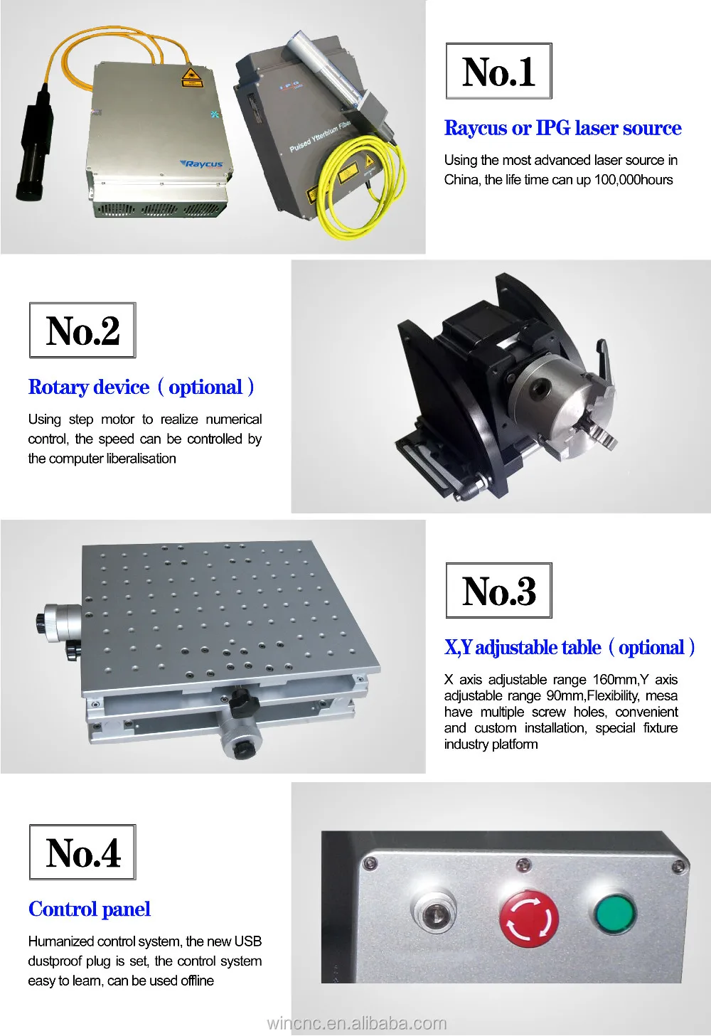 Portable mini laser marker 10W 20W 30W 50W fiber laser marking machine low price