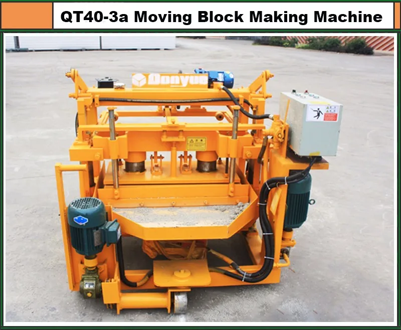 Hot Selling Qt403a Widely Used Concrete Block Making Machine For Sale