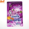 500ml liquid soap bag packing bag stand up tear notch plastic laundry detergent packaging