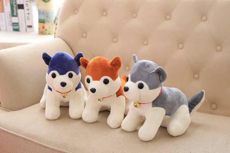 husky puppy soft toy