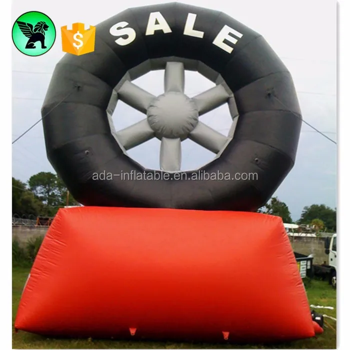 inflatable tire float