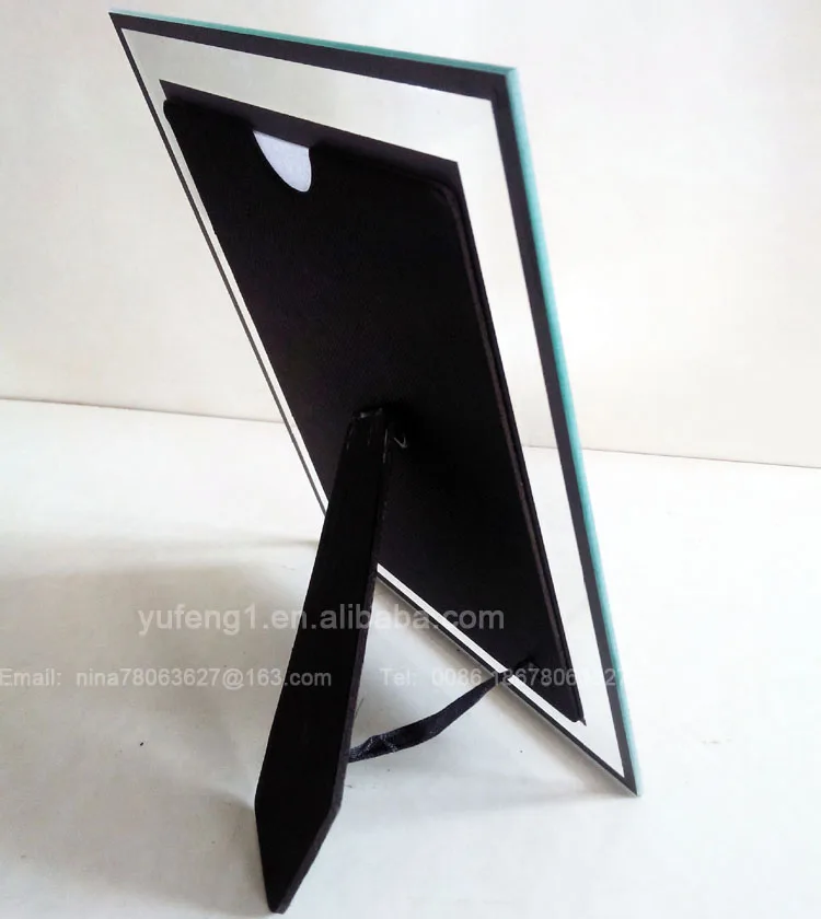 Wholesale Glass Mirror Photo Frames 4x6 5x7 6x8 8x10 And A4 Certificate