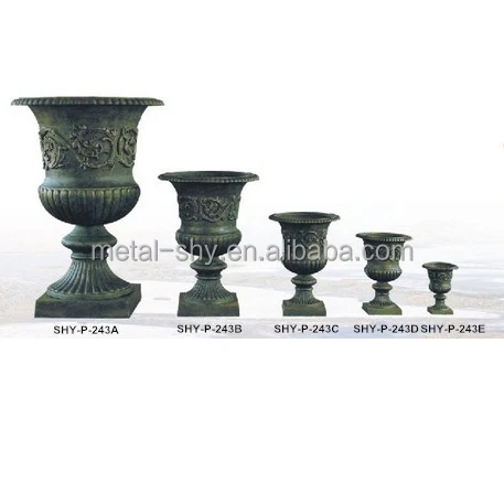 Whole Garden Urn Flower Pot Planter Cast Iron Urns Whole Garden Urn Flower Pot Planter