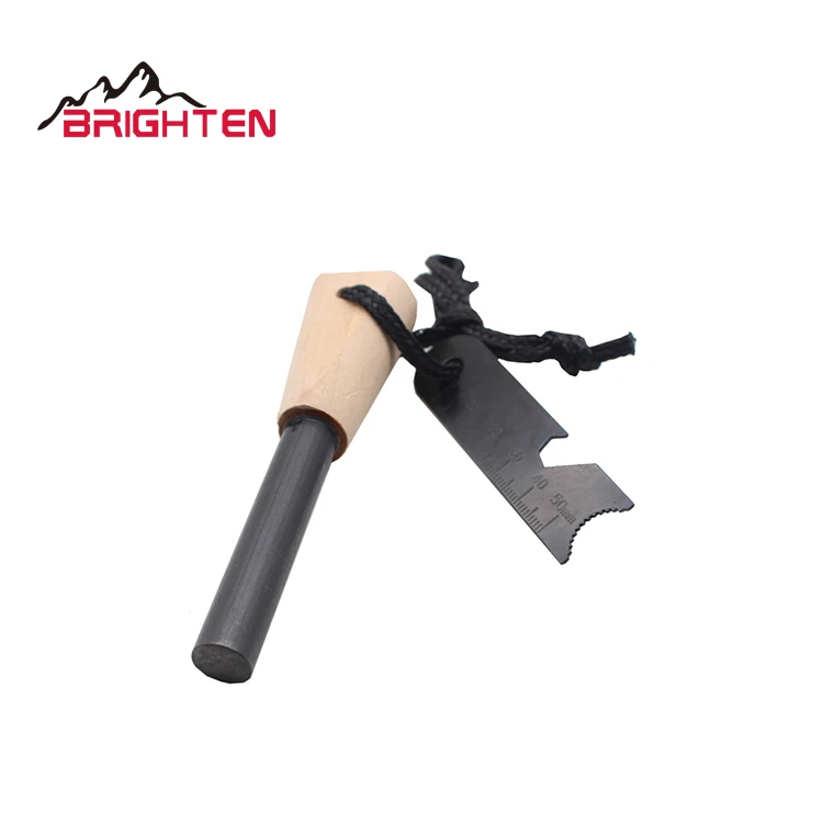 Wood Stone Flint Magnesium Fire Starter Manufacturer Buy Stone Flint