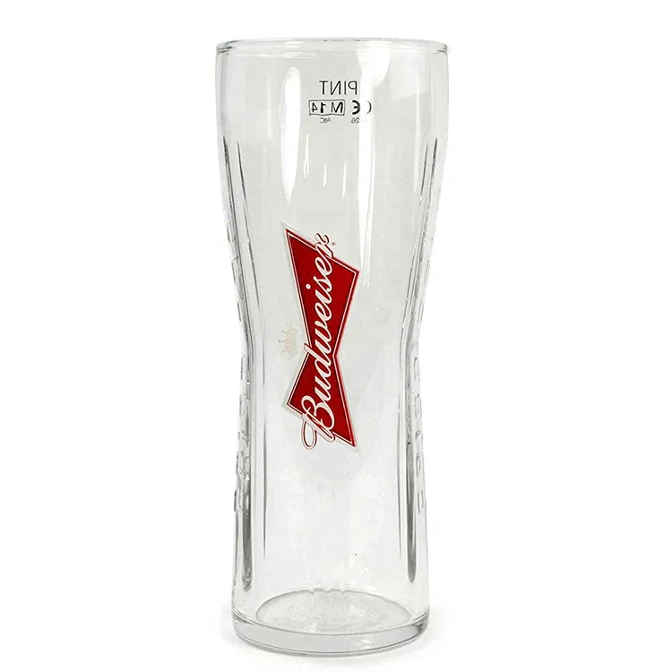 Advertising Branded Beer Glass Promotional Gift Pint Glasses Budweiser