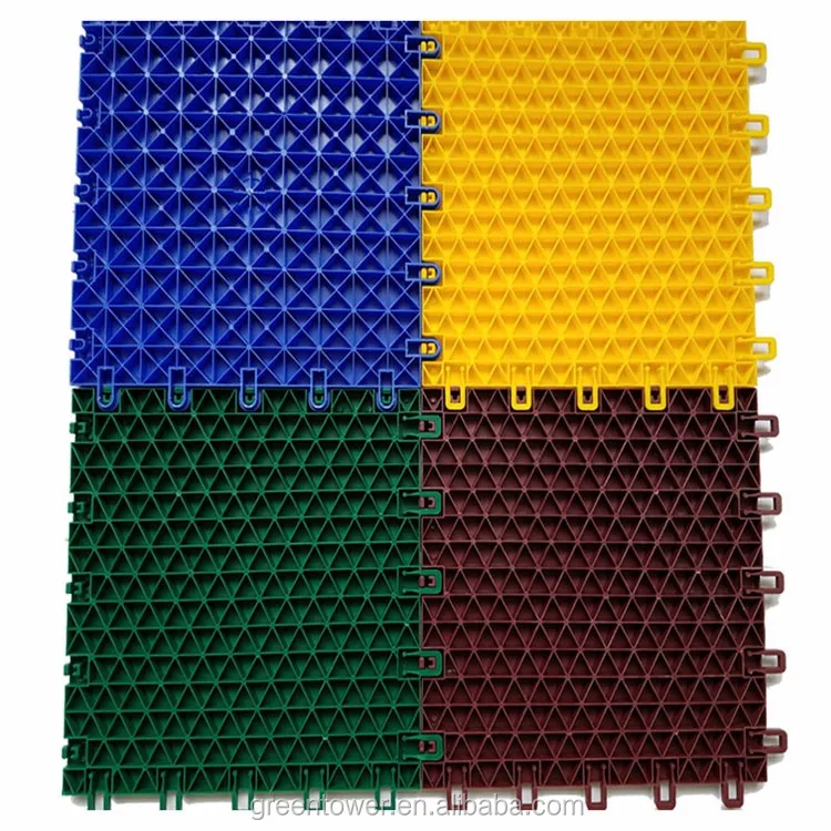 Top Quality Movable Plastic Interlocking Tiles Roller Skating Flooring