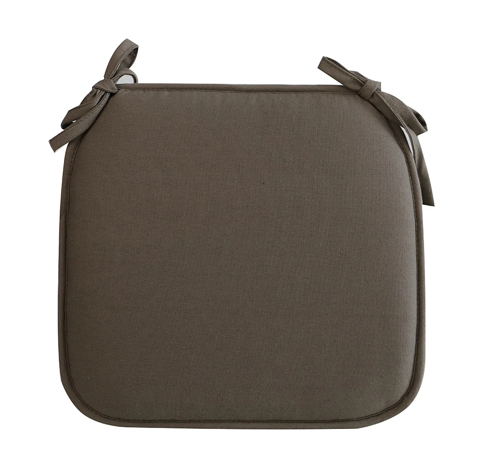 Wholesale Outdoor Dining Chair Pad With Ties Garden Plastic Chair