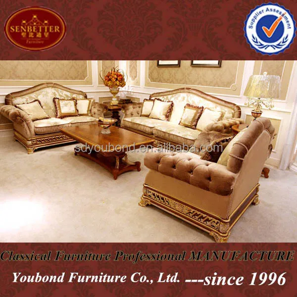 0062 Italy Design Royal Neo Classic Living Room Furniture Wooden