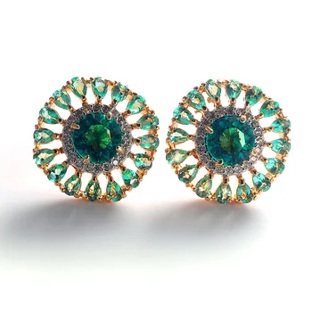 Womens Earring Diamond Muslim Jewelry Gold Stone Stud Cz Aaa Zirconia Product On Alibaba Womens Earring Diamond Muslim Jewelry Gold Stone Stud Cz Aaa Zirconia Product On Alibaba