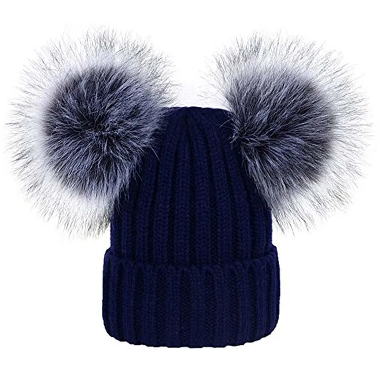 CHLOE POM BEANIE HAT main image 1