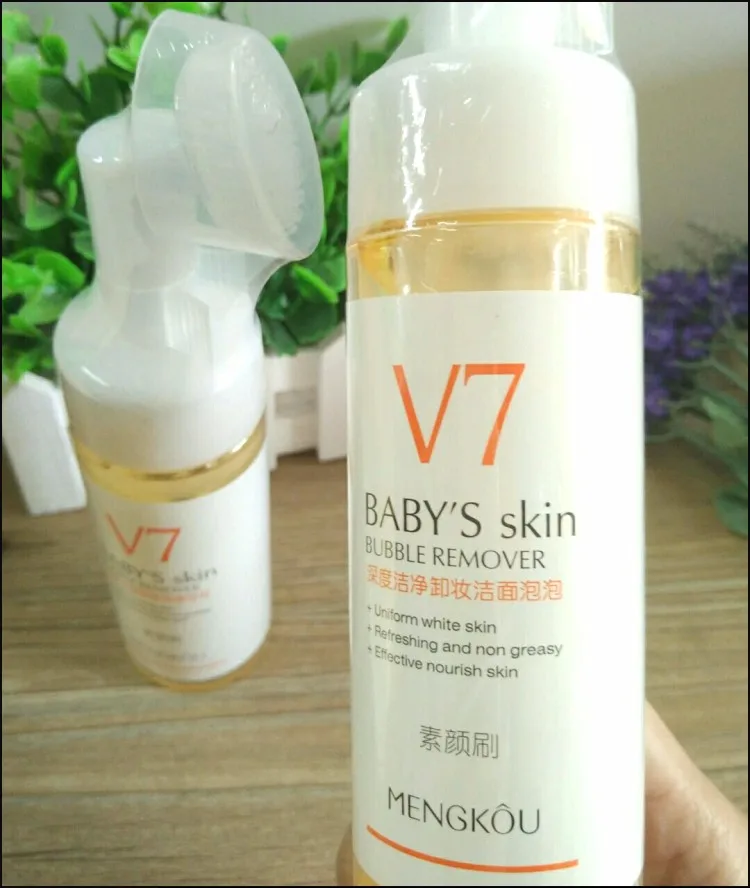 bubble makeup remover