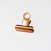 30 mm rose gold metal spring clip small paper clips for advertising
