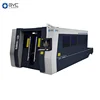 Metal processing pro 1500w fiber laser cutting with interchangeable table and full-enclosed design