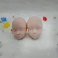 2pcs lot Soft DIY Practice Makeup Doll Heads For Barbie Doll 1 6 For Kurhn BJD