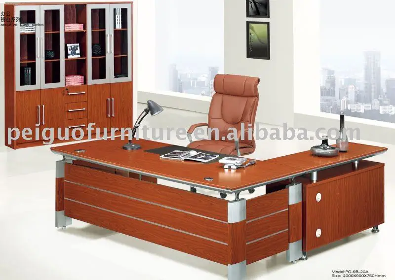 Venta caliente nuevo estilo de madera muebles de oficina ...