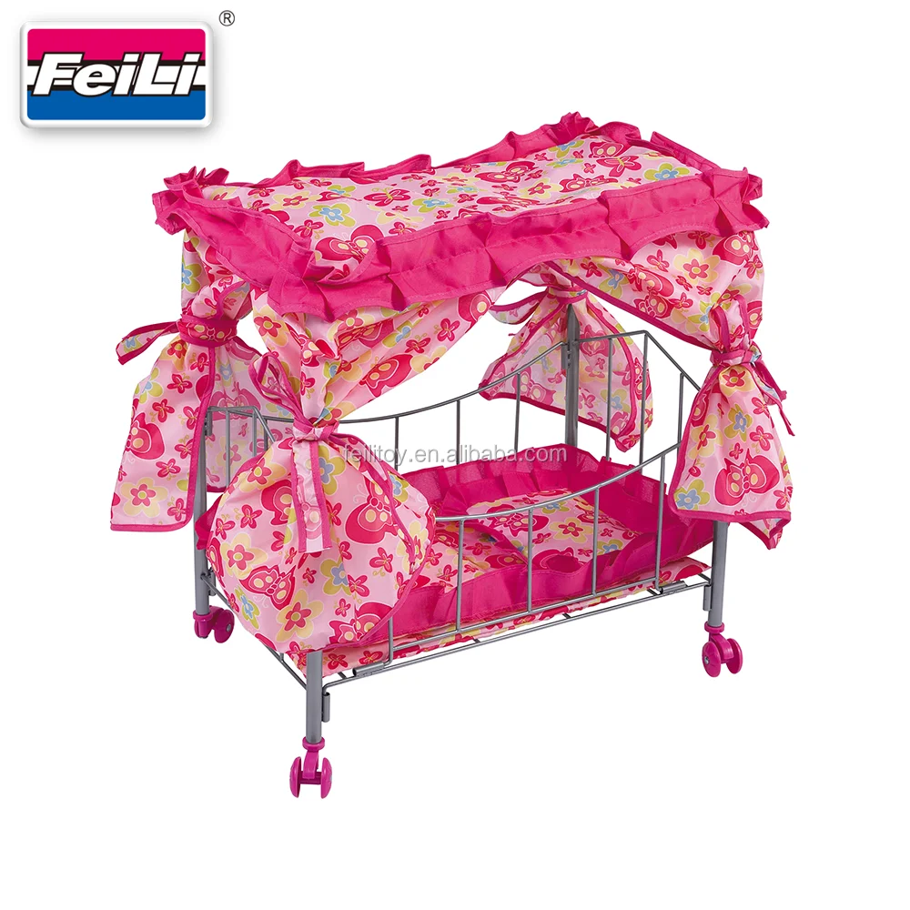 Fei Li Toy Doll Beds And Cradle For Dolls 11''15'' Toys For Girl Doll Furniture Toys Buy Doll