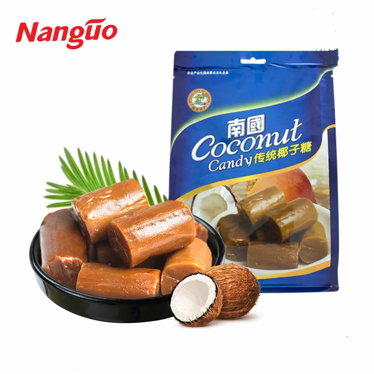 Nanguo Classic Coconut Candy Sweet Coconut Flavored Hard Boiled Candy 2717