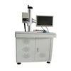 Highest Level Fiber Laser Marker , Metal Plastic Marking Machine with Optional Device