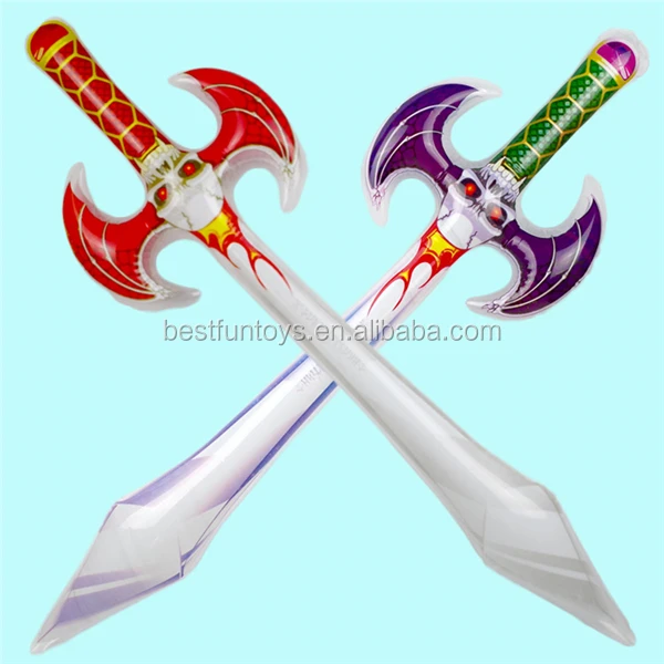 Oem Customized Pvc Inflatable Kids Toys Sword Kids Play Pirate Swords