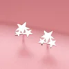 Gemnel jewelry 925 sterling silver studs fashion starts earring