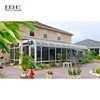 Aluminium Curved Glass Roof Sunrooms With Windows