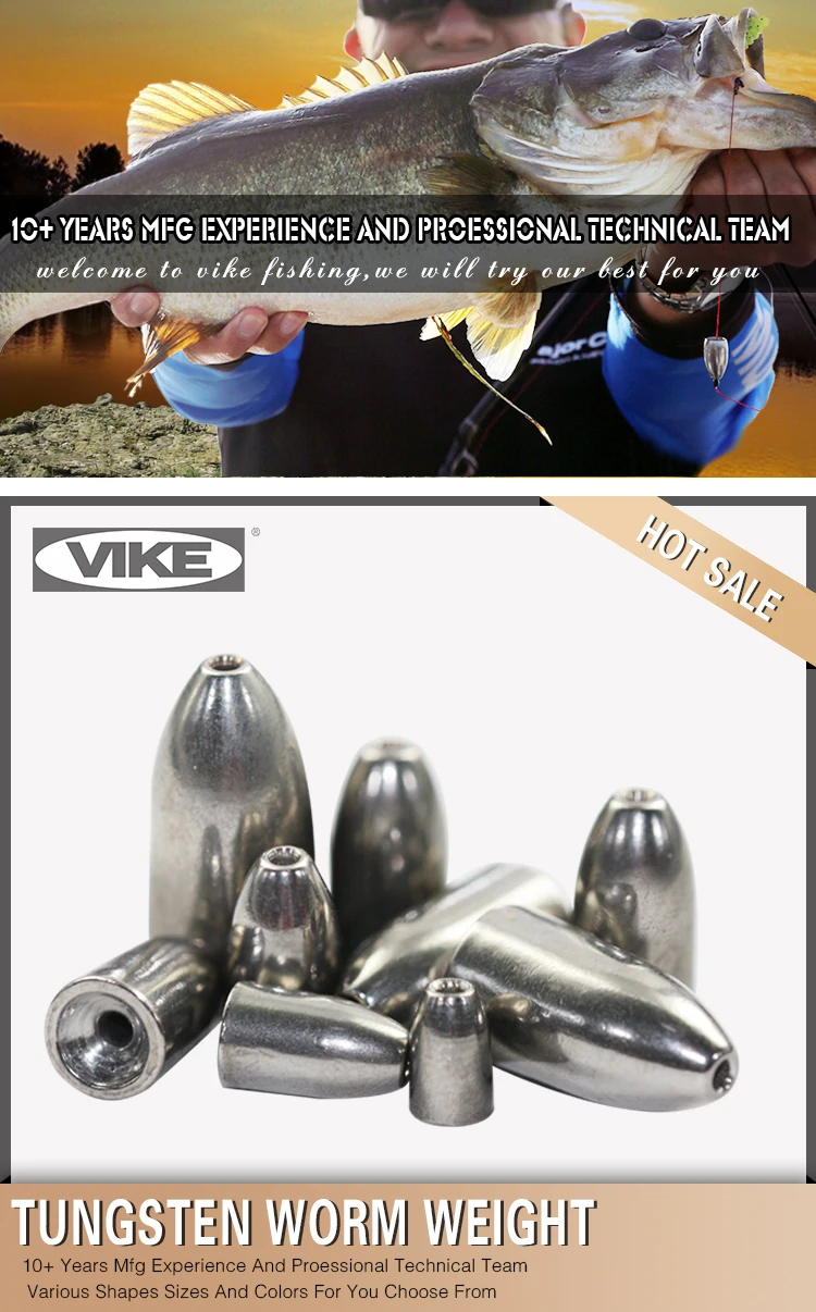 Tungsten Fishing Bullet Weights Unpainted Tungsten Weight Buy Bulk