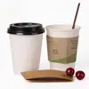 12oz-20oz kraft paper cup sleeve,paper coffee cups with lids and sleeve