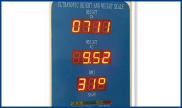 HW-600 height and weight scale 14