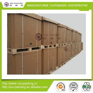 1000L Paper IBC with Liner Bag - Safe Liquid Shipping