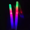 logo customized lighting promotional gifts led sponge foam stick