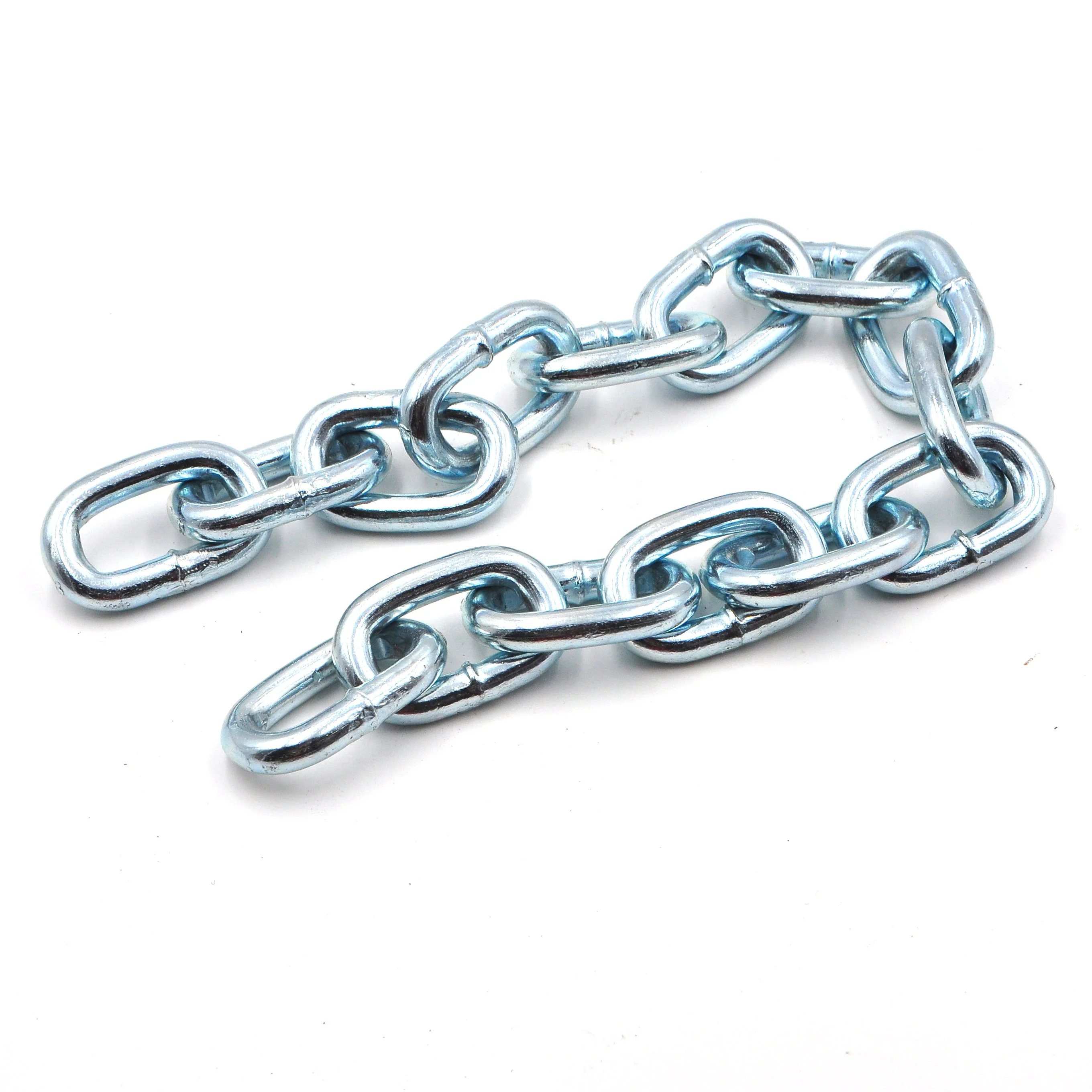 enlace corto Cadena acero galvanizado
