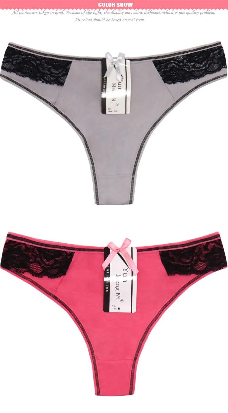 Yun Meng Ni Underwear New Design Sexy Ladies Cotton Hot Thongs Buy