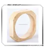 18mm Square unfinished wood bangles factory price