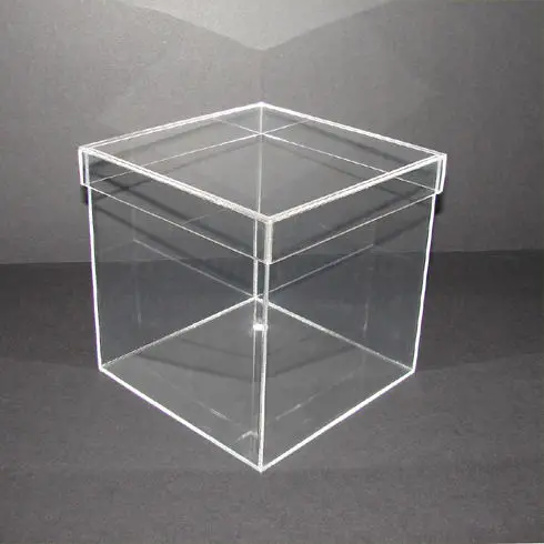 perspex box with lid