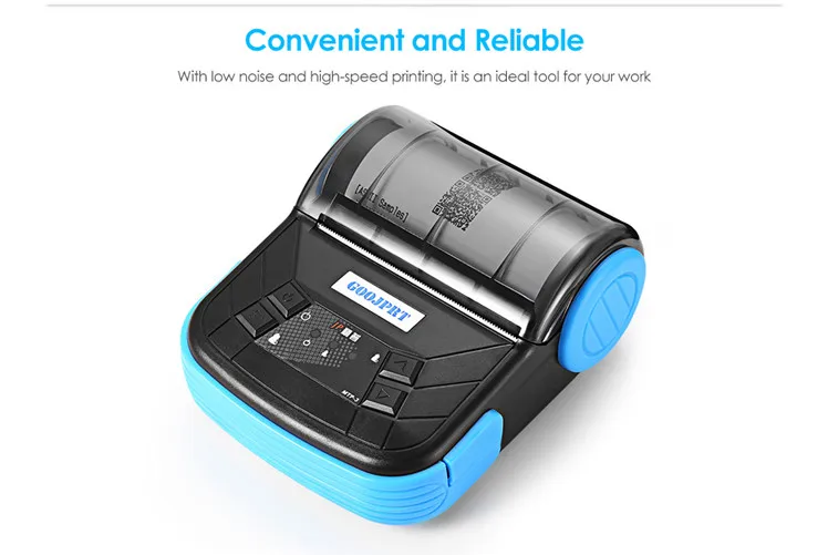 Goojprt Mtp 3 Portable 3 Inch 80mm Android Mobilethermal Printer For Supermarket Buy Mobile 4597