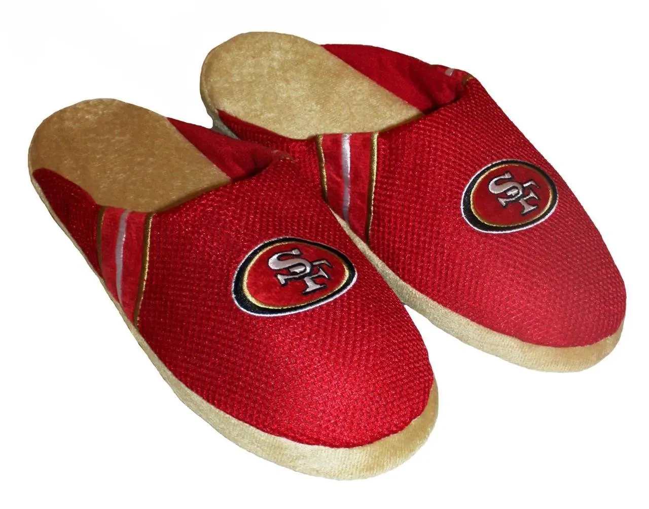 mens 49ers slippers