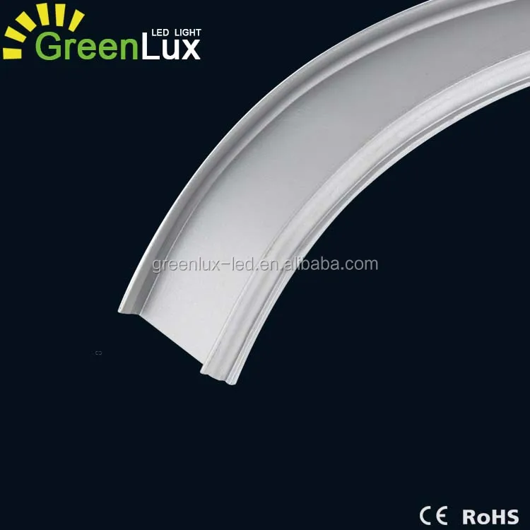 China Factory price Bendable Flexible led strip lighting profile Channel/Housing