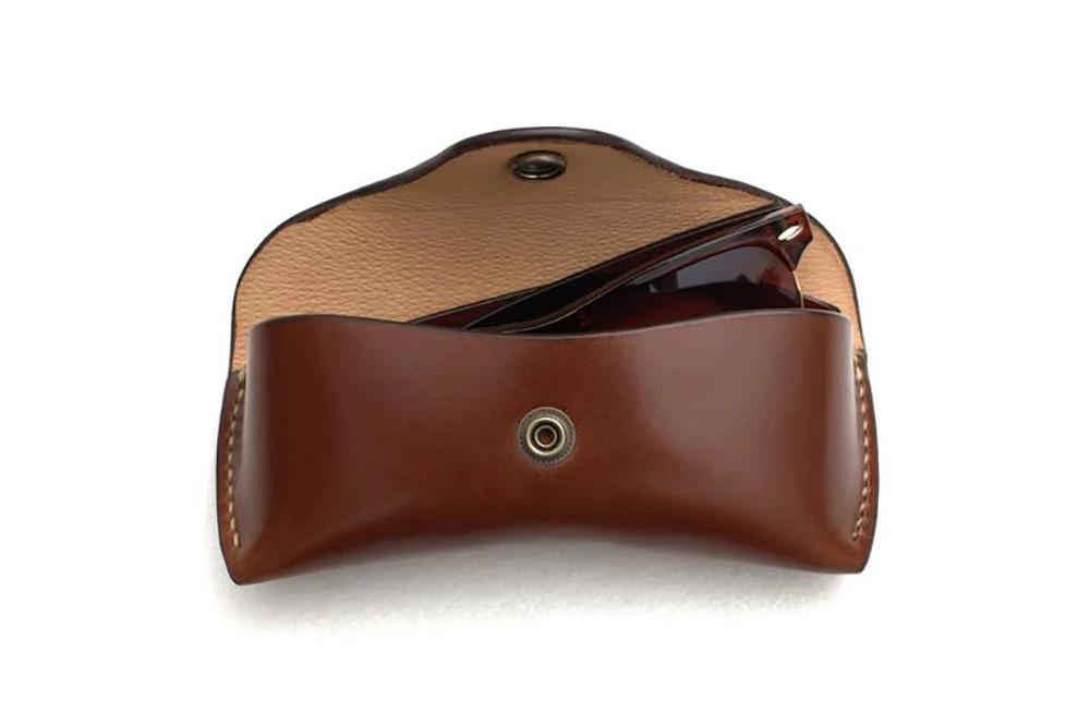 Hot Seller Portable Leather Sunglasses Case Eyeglasses Case Buy Leather Sunglasses Case
